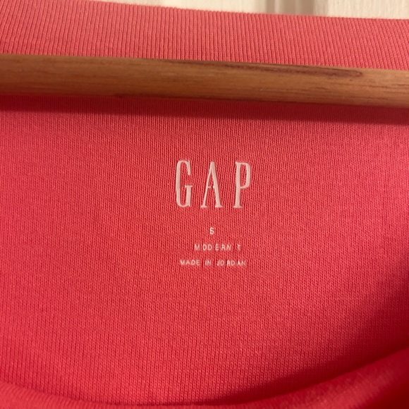 GAP Long sleeve Boatneck Cotton Tee - Picture 2 of 4